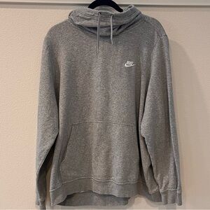 Nike Heathered Grey Mock Neck Sweatshirt - 2x